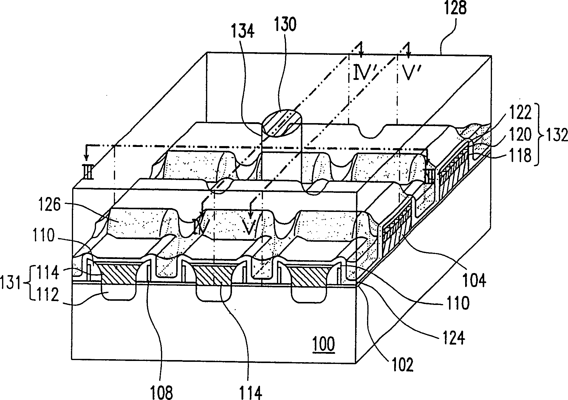 Structure of nonvolatile memory cell