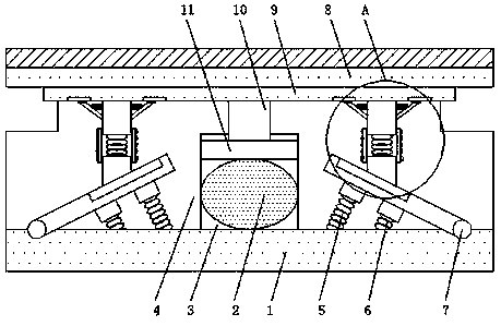 Novel height adjustable square speed bump