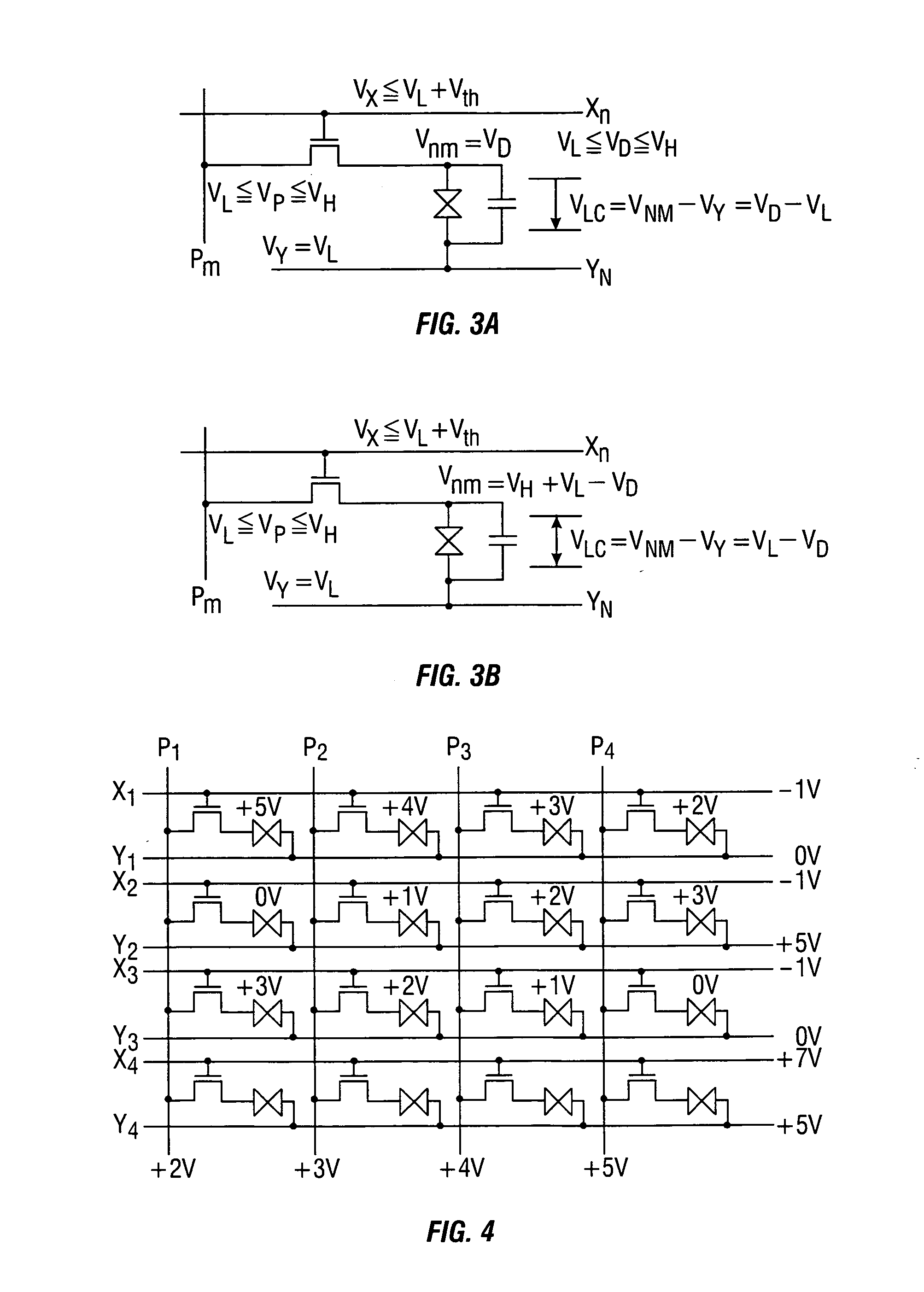 Driving method of active matrix display device