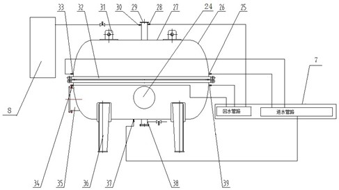 Box-type vacuum and atmosphere medium-frequency induction sintering furnace and using method