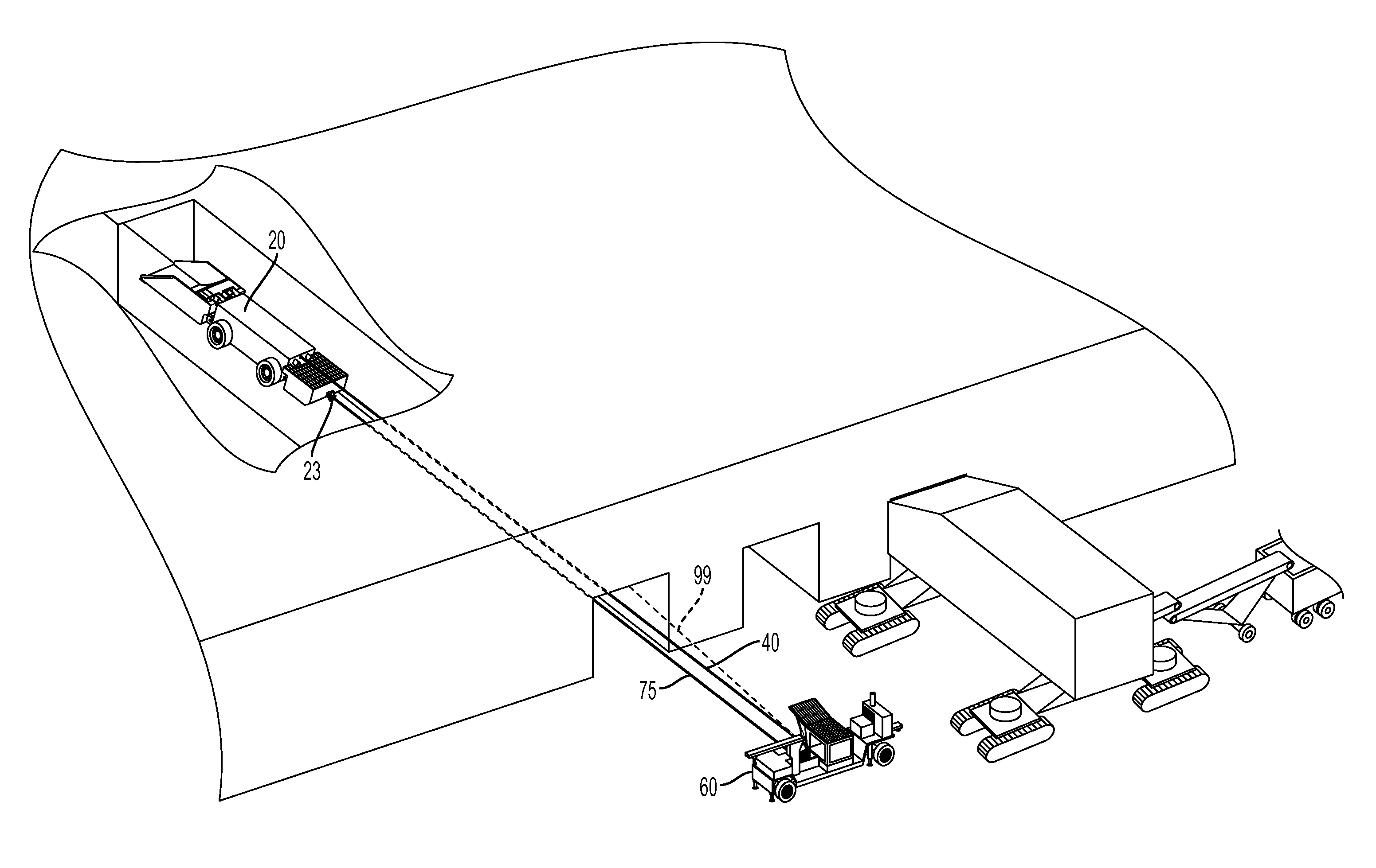 Material and equipment recovery system