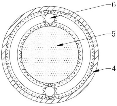 Polishing device for mechanical equipment and polishing method thereof