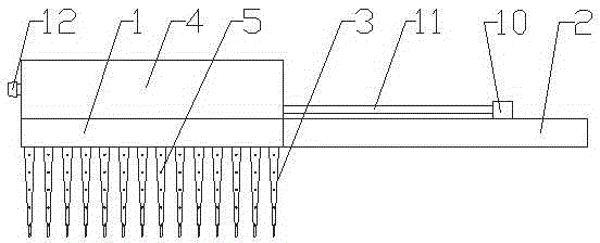 Hair dyeing comb