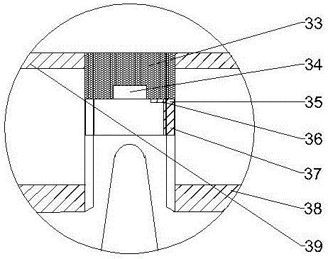 Manhole cover which is resistant to theft, noise, sedimentation and reverse gushing and opened in hidden mode