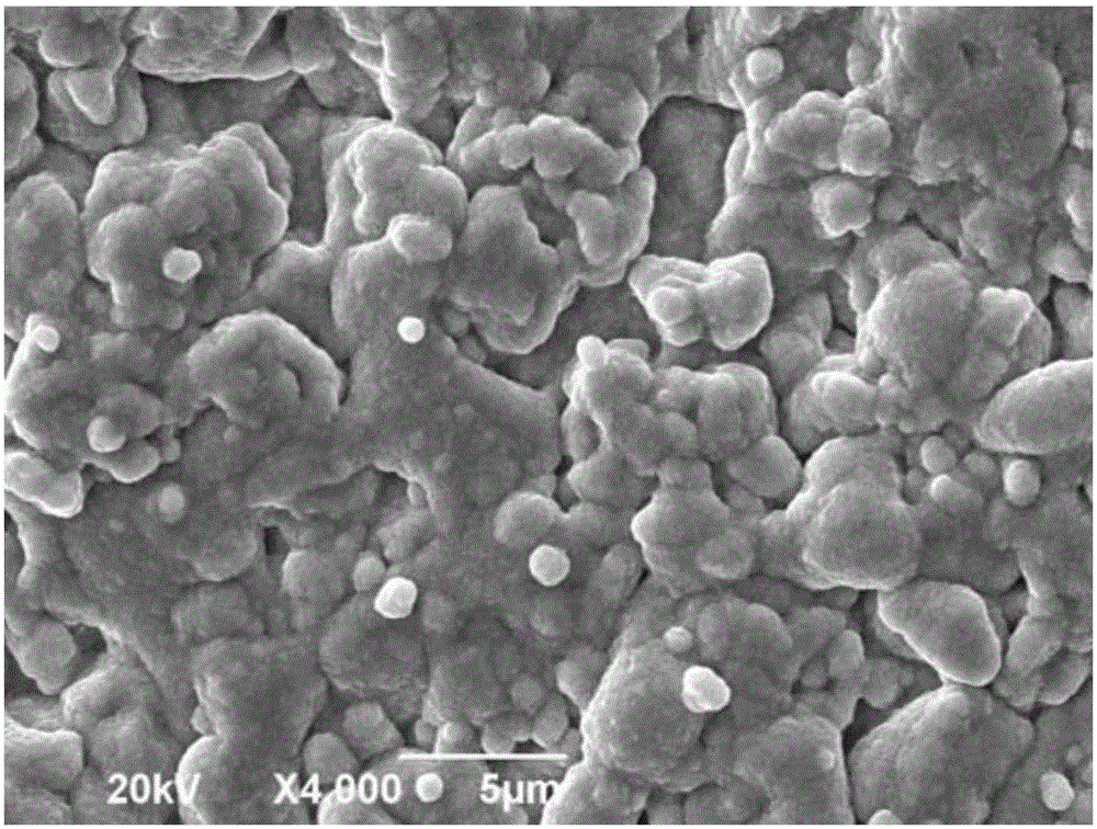 A method for preparing a patterned metal layer on a ceramic surface