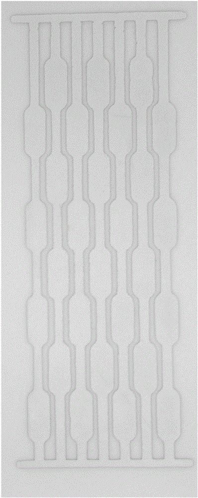 A method for preparing a patterned metal layer on a ceramic surface