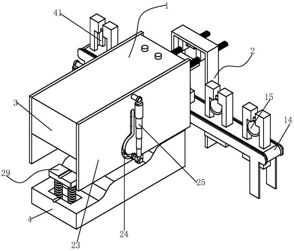 Automatic bending assembly system for electric heating pipe