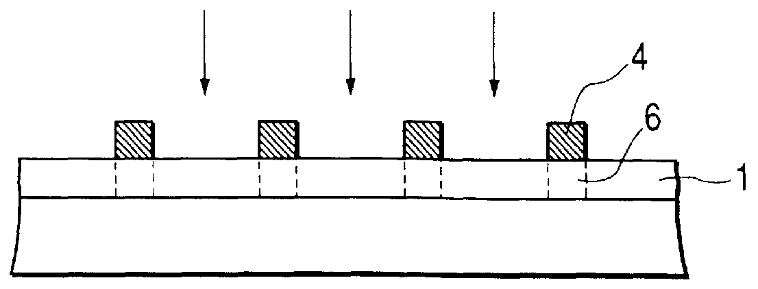 Production of color filter by forming light-screening layer and irradiating resin layer to achieve ink-accepting property