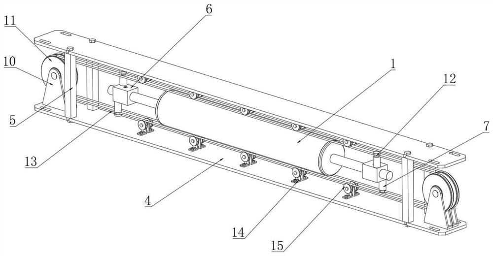 Piston synchronizer of opposed free piston engine