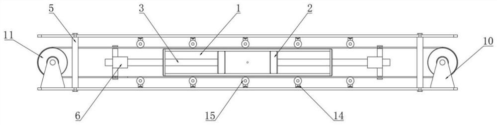 Piston synchronizer of opposed free piston engine