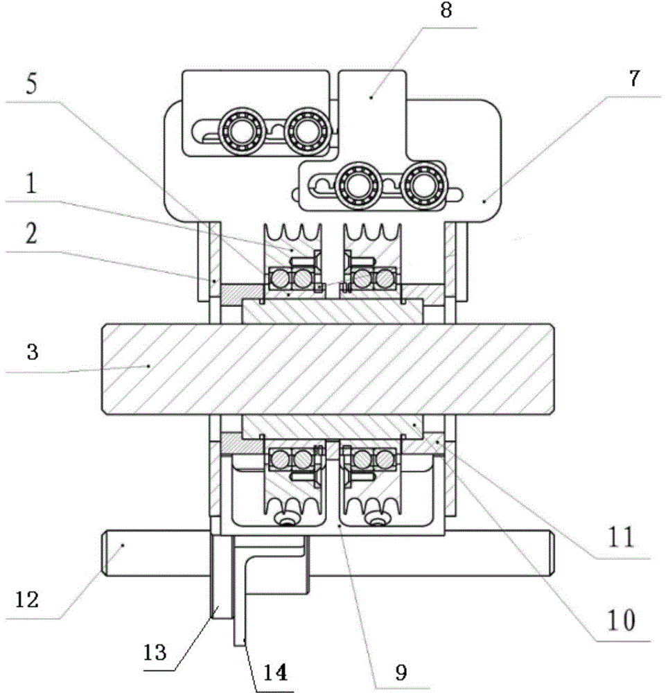 Cable arranging device