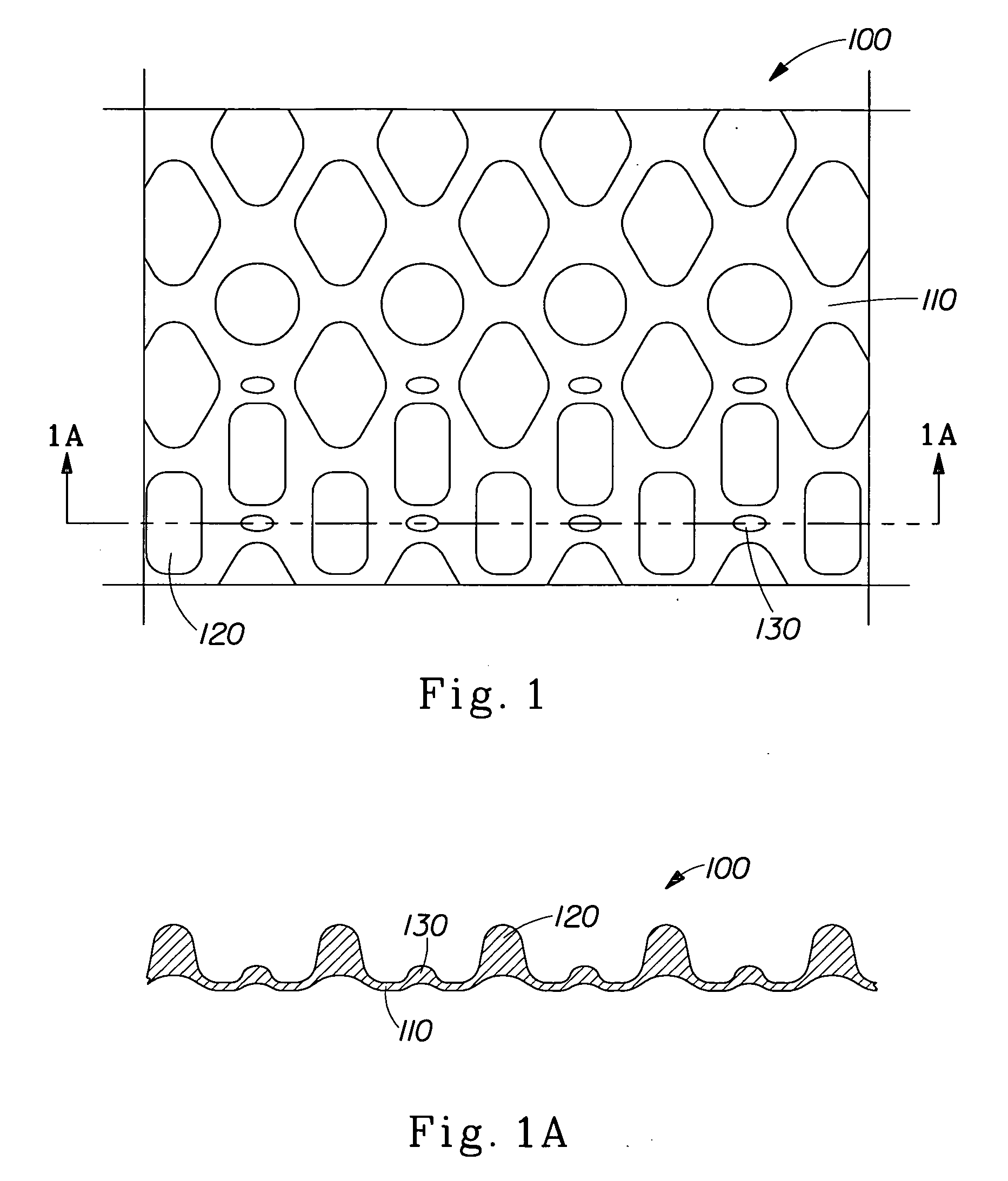 Process for making a flexible structure comprising starch filaments