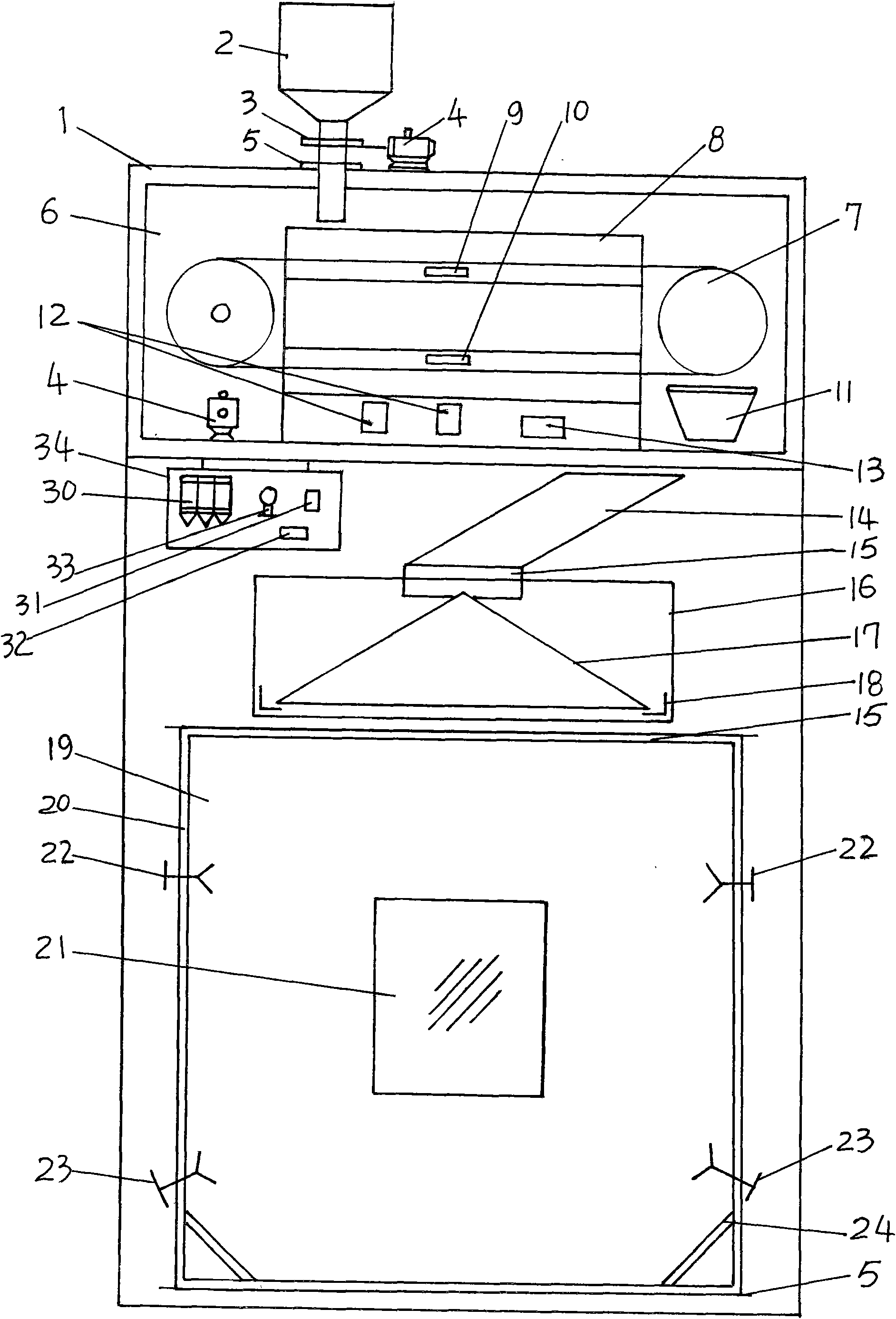 Free-elutriation and nutrient fortified rice and nutrients formula, liquid-fog coating method thereof and device for realizing method