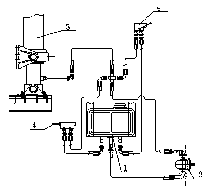 Dump truck lifting system