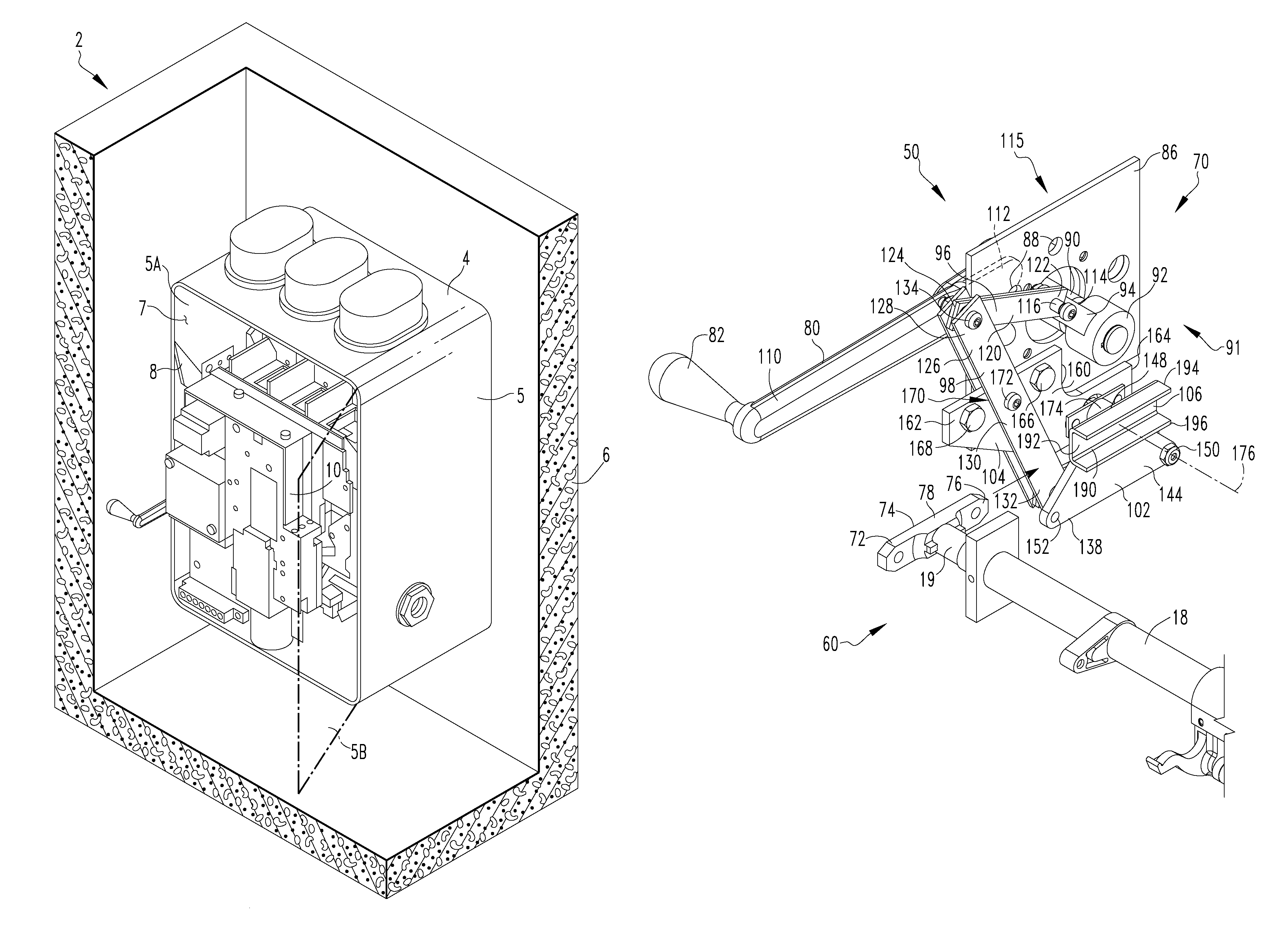 Network protector retrofit handle assembly