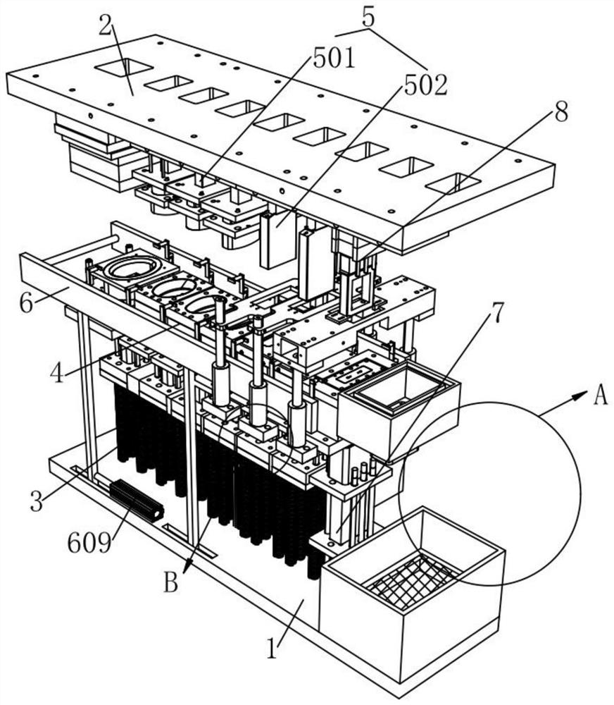 Mold for battery aluminum shell production