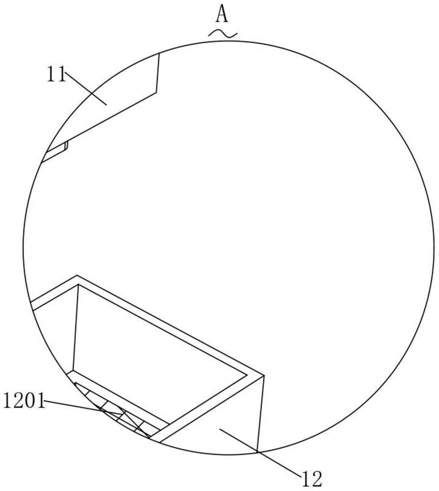 Mold for battery aluminum shell production