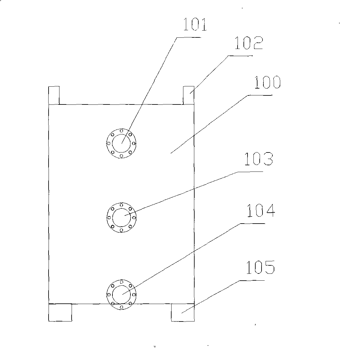 Modularized double-bed ionic exchange apparatus