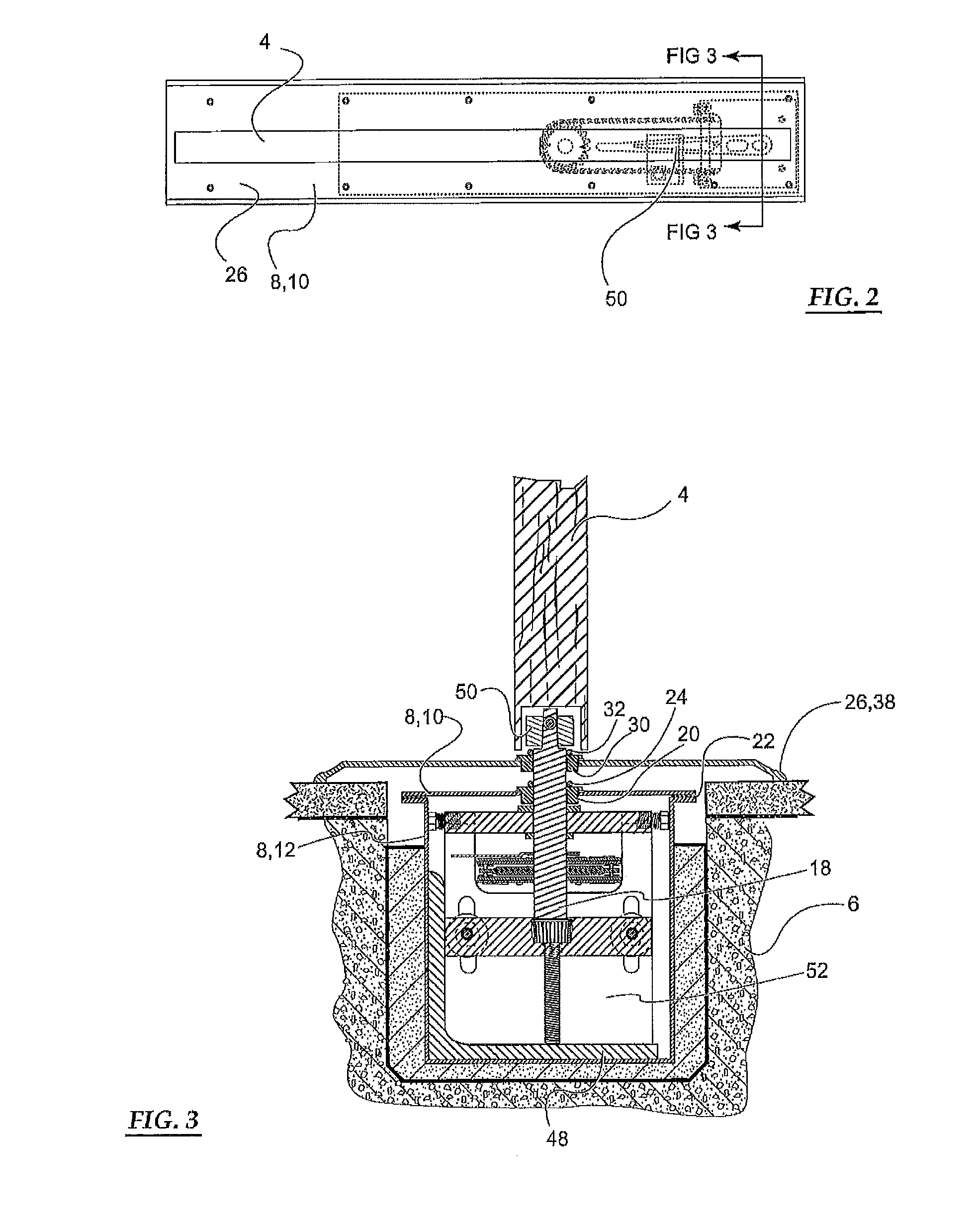 Method for installing door operating apparatus