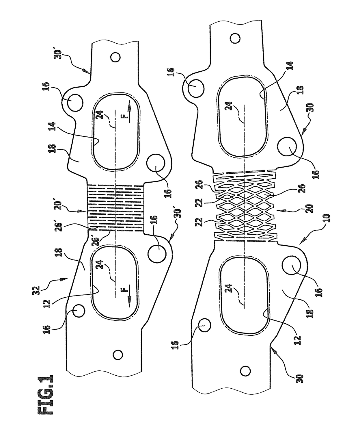 Sheet-metal flat seal layer and method for the production thereof