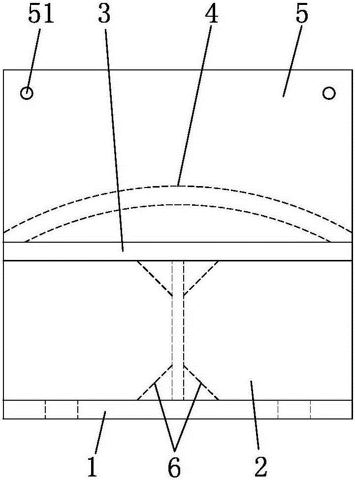 Supporting base of fishbelly girder purlin