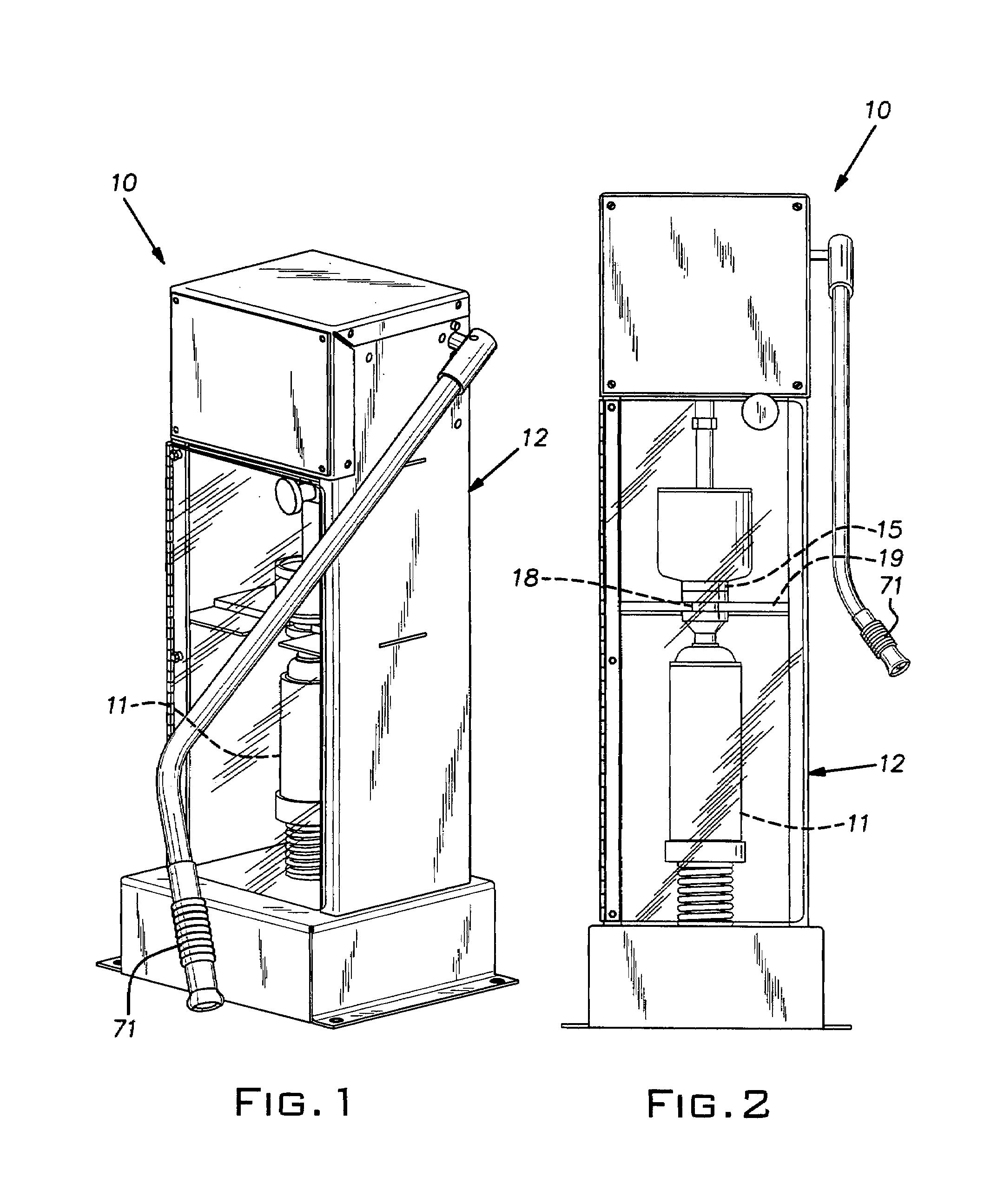 Apparatus for filling charged aerosol cans