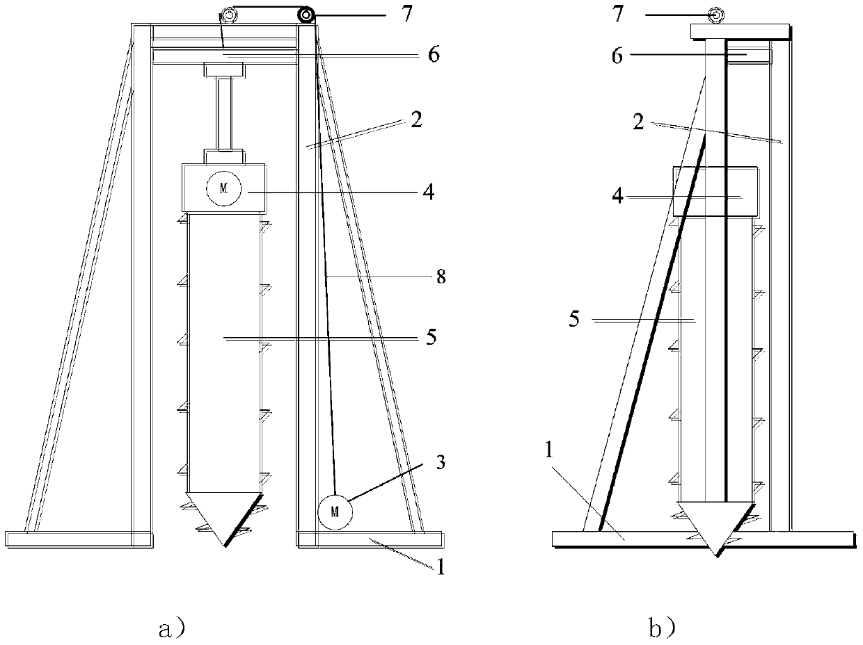 Small-diameter cast-in-place tube pile composite foundation treatment method for permafrost foundation of Qinghai-Tibet highway