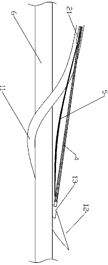 Tubular tissue suture device