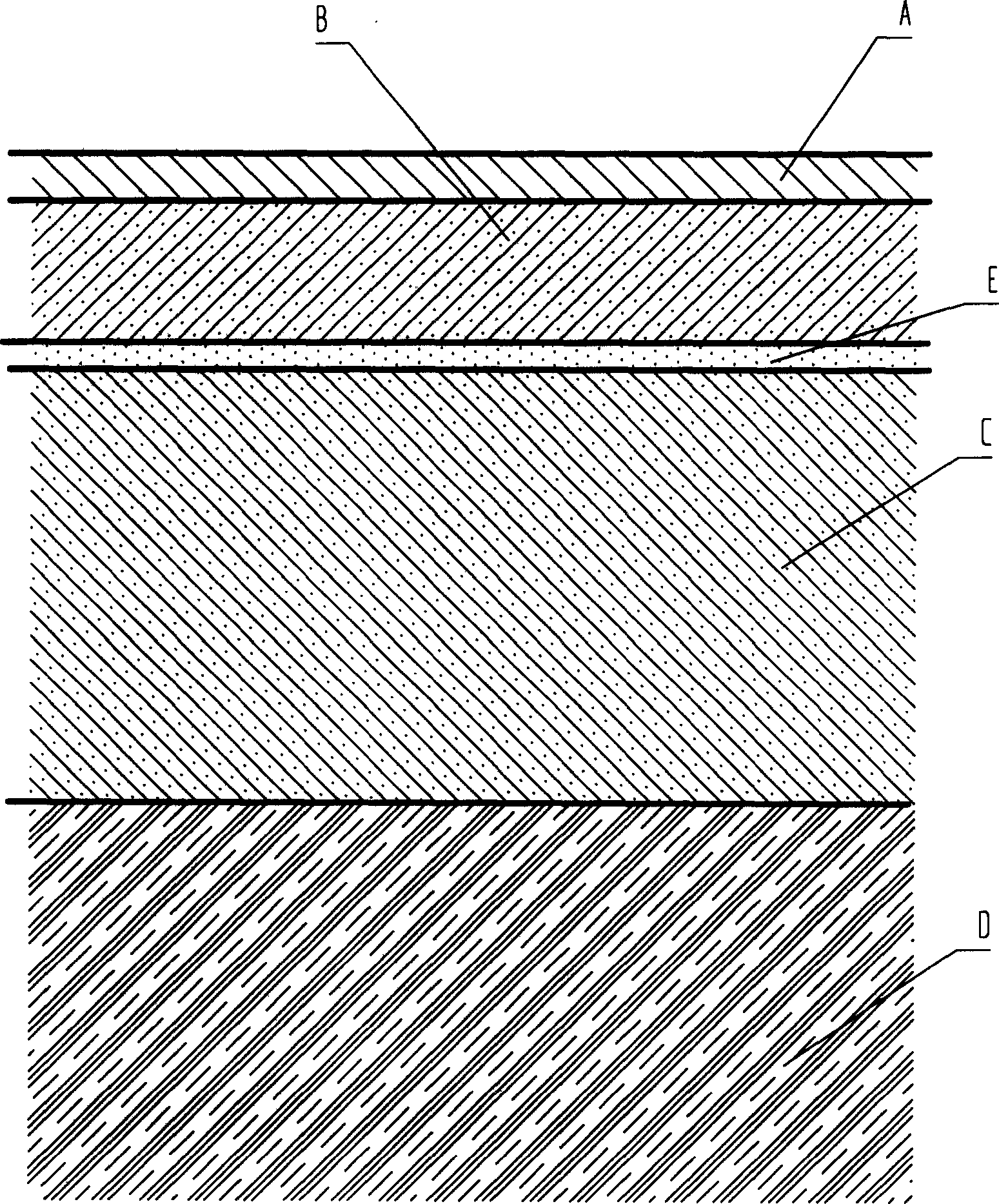 New road surface structure layer