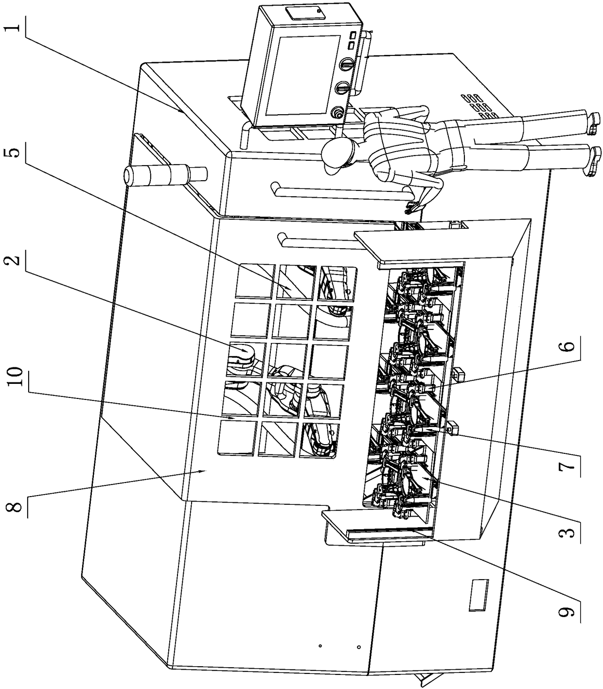 Full-automatic grinding machine