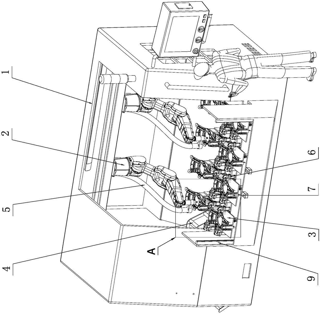 Full-automatic grinding machine