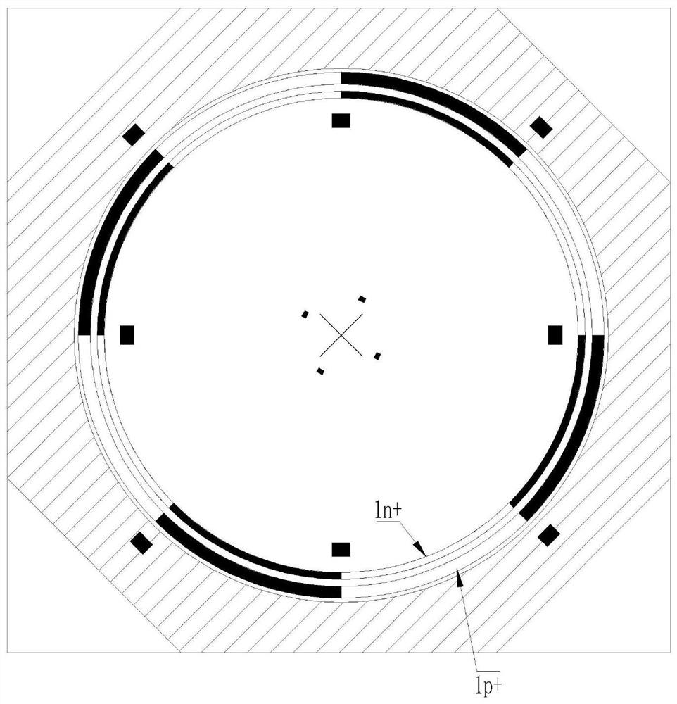 Ultrahigh-precision silicon quadrant photoelectric detector