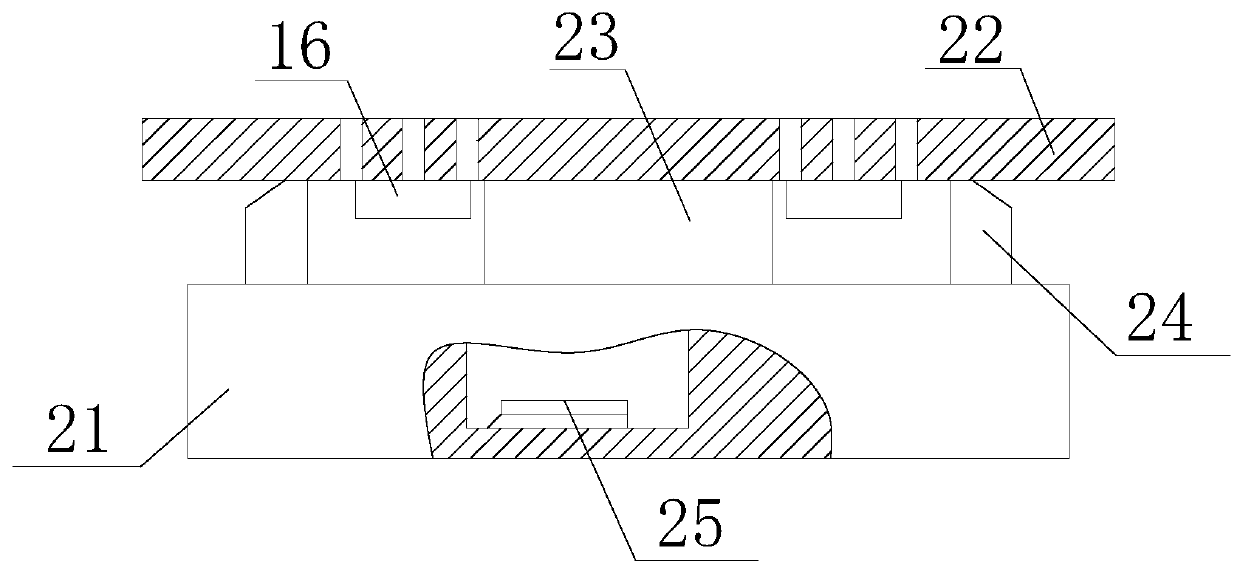 An automatic monitoring system for the car turntable of a cargo-carrying self-driving car