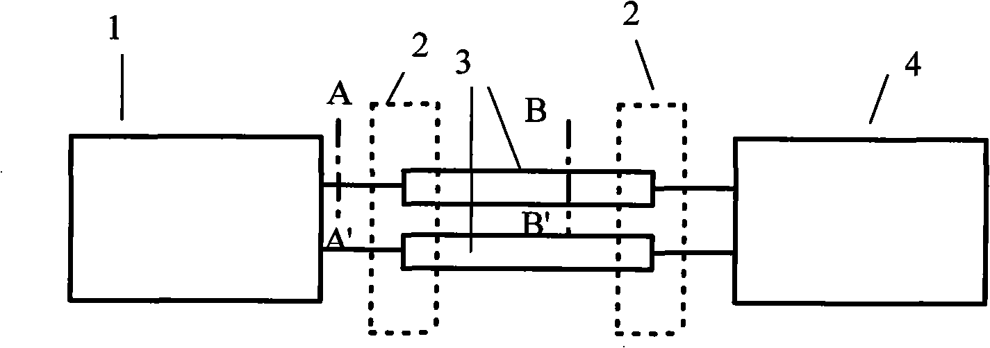 Mach-zehnder type silicon optical waveguide switch based on narrow slit wave guide