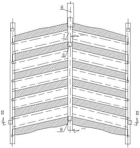 A downward approach layered cemented filling mining method