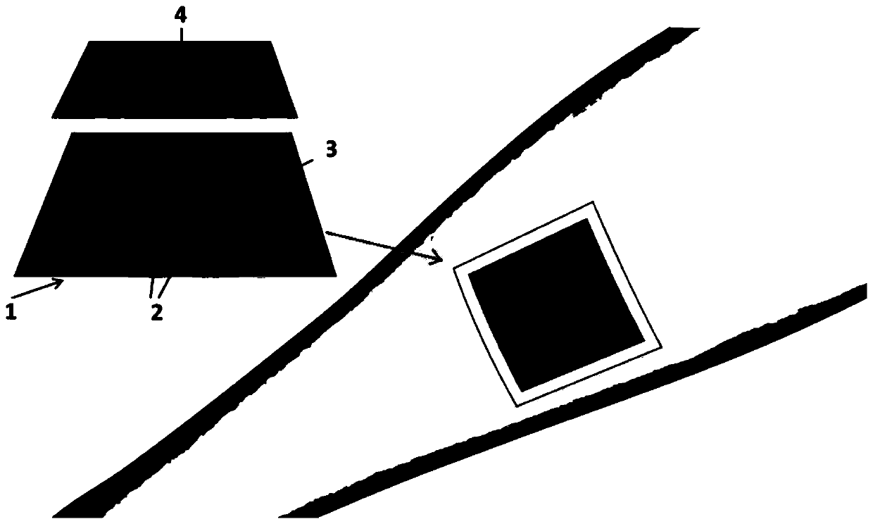 Flexible wearable pulse blood oxygen measuring probe