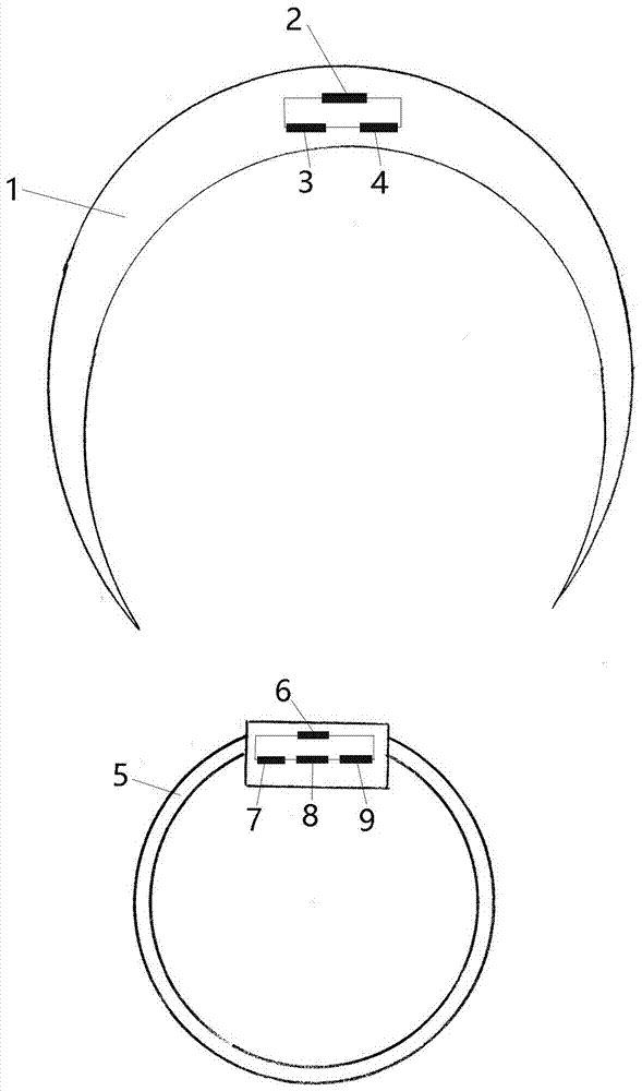 Wearable device capable of preventing myopia