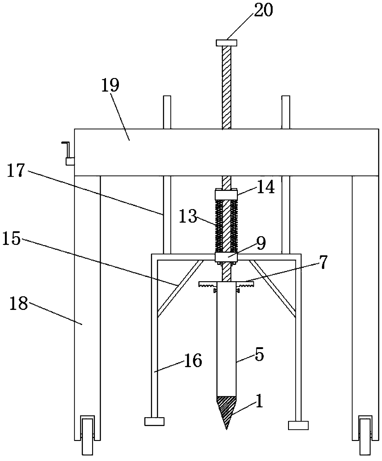 Rock-soil sampling equipment for geotechnical engineering