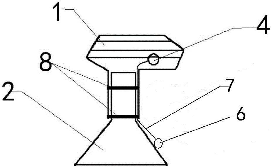 An unmanned helicopter atmospheric gas collection device and high-altitude gas collection method