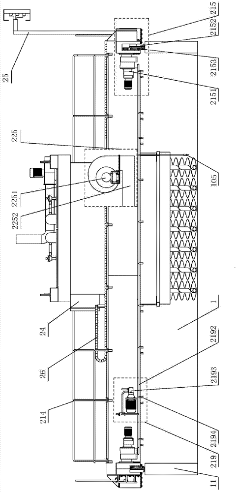 Trestle-type air flotation screw fermentation system and its operation control method