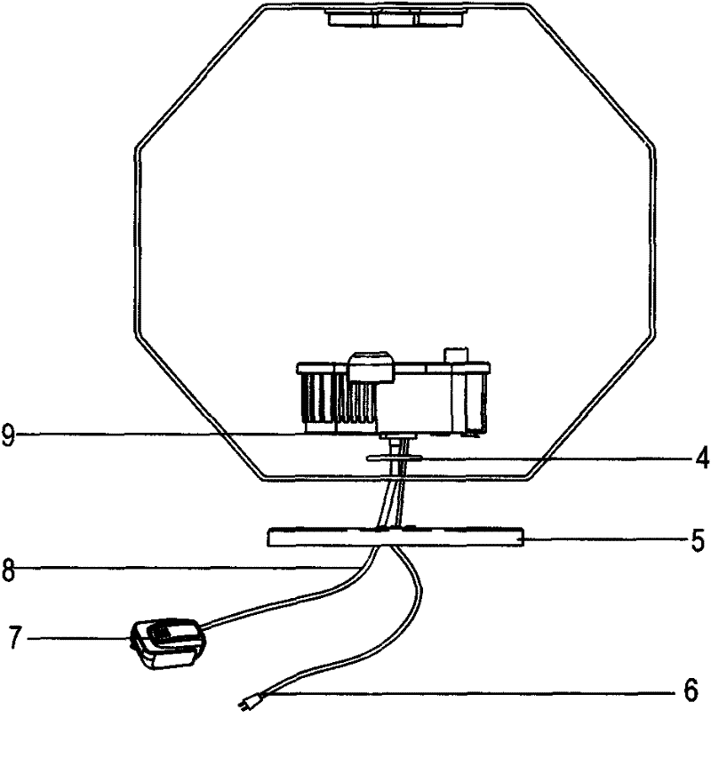 Filtration and oxygen supply device for ecological aquarium