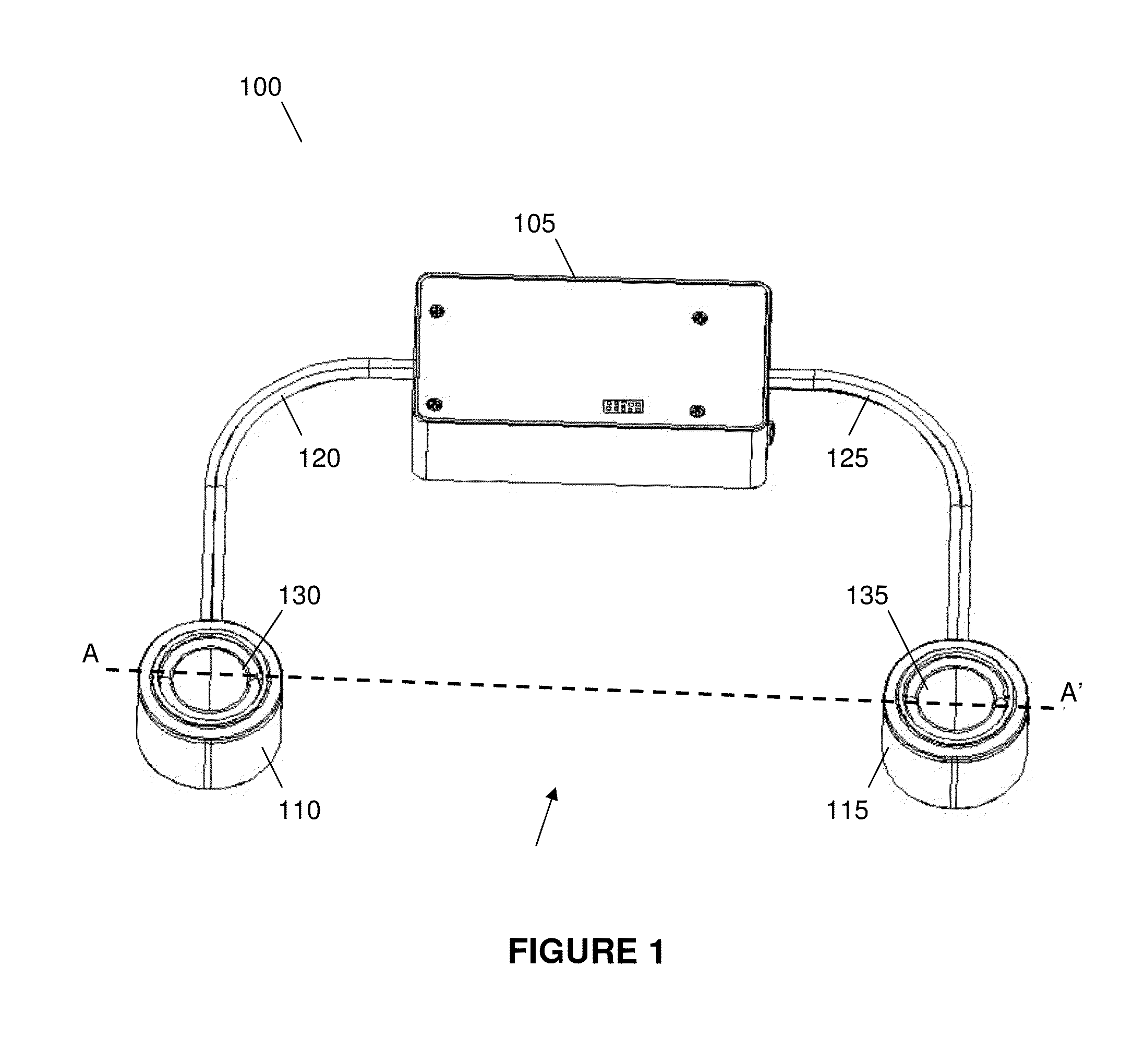 Wearable speaker system with satellite speakers and a passive radiator