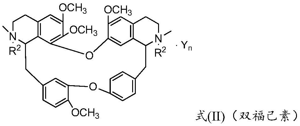 Bisbenzylisoquinoline compound and its preparation method and application