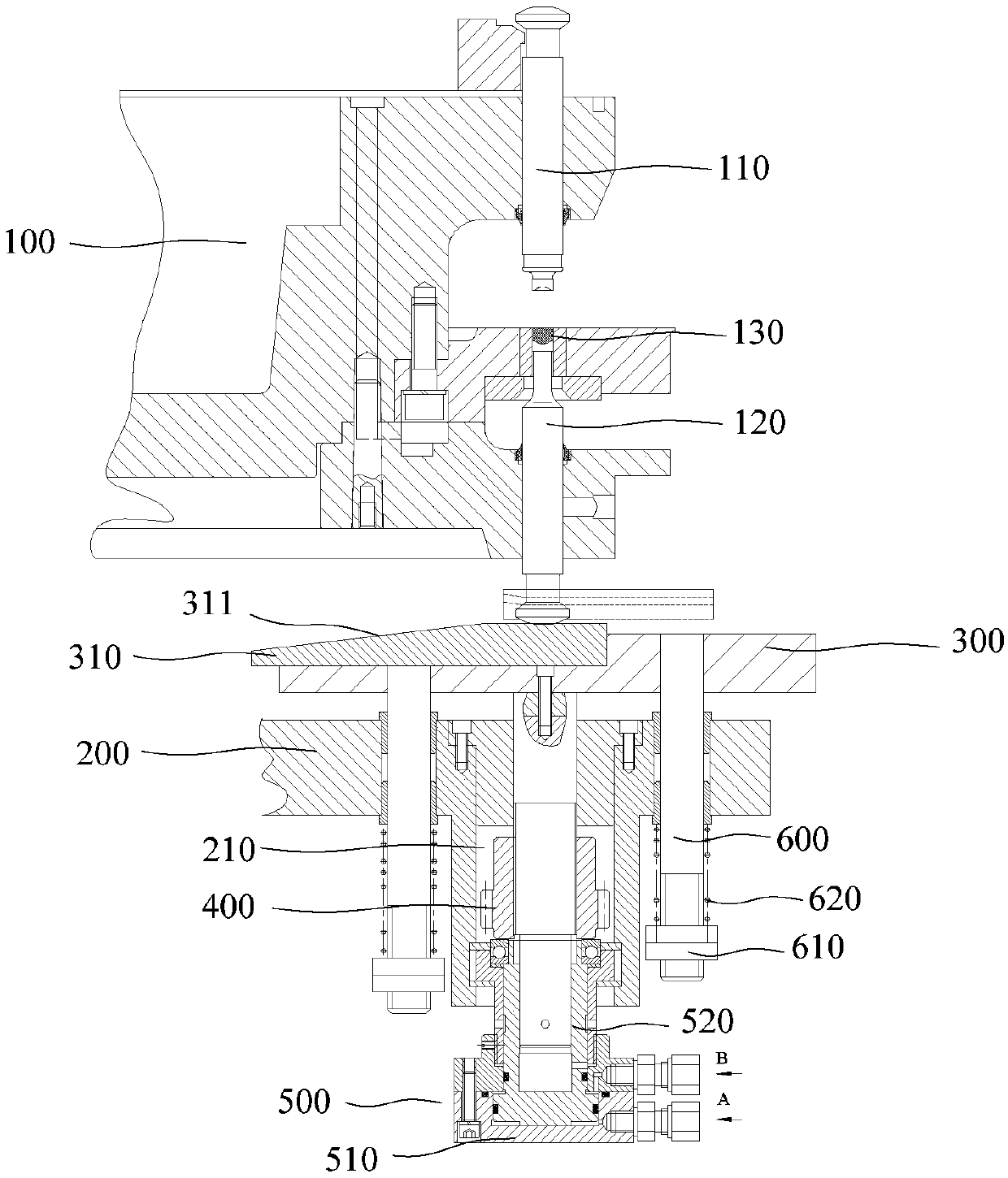 Tablet press