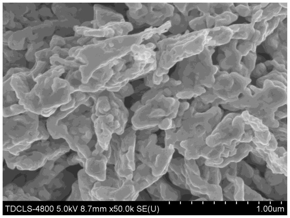 A kind of freeze-drying preparation method of second-phase particle dispersed molybdenum composite powder