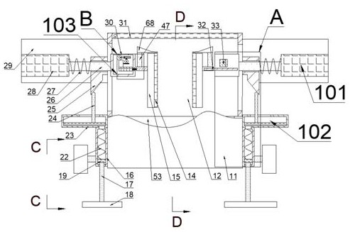 A protective treatment device for rail aluminothermic welding