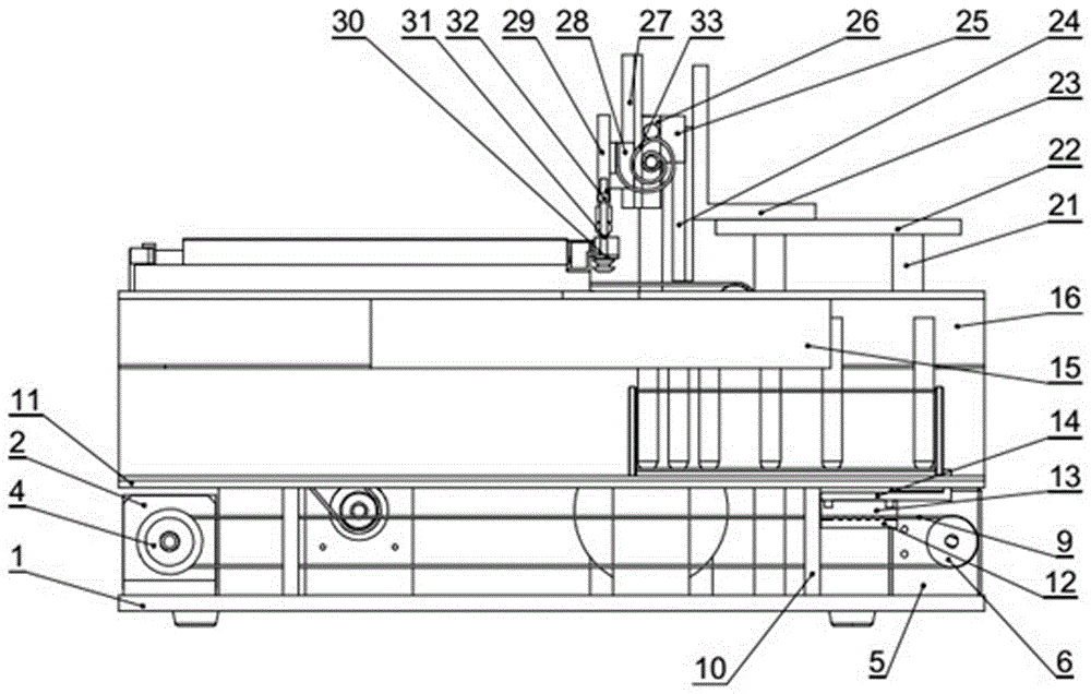 Cap covering machine of vacuum blood-collecting tube