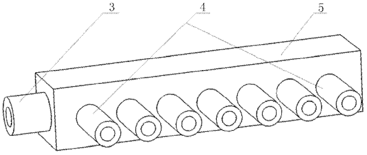 Device for simulating complex stratified flowing water bodies and simulation method thereof