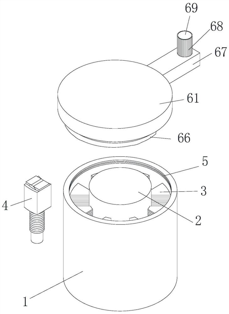 Lotus seed grinding device