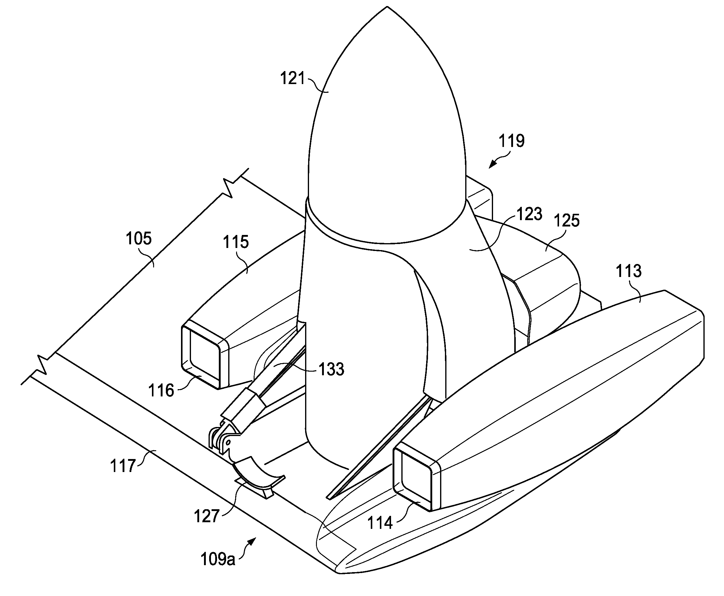 Tilt Rotor Aircraft with Fixed Engine Arrangement